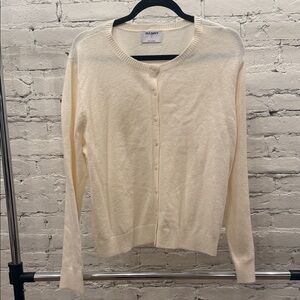 Old Navy Women's Ivory Cardigan Sweater